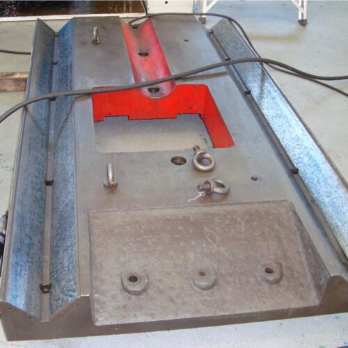 8-ex. of scraping on lathe carriage