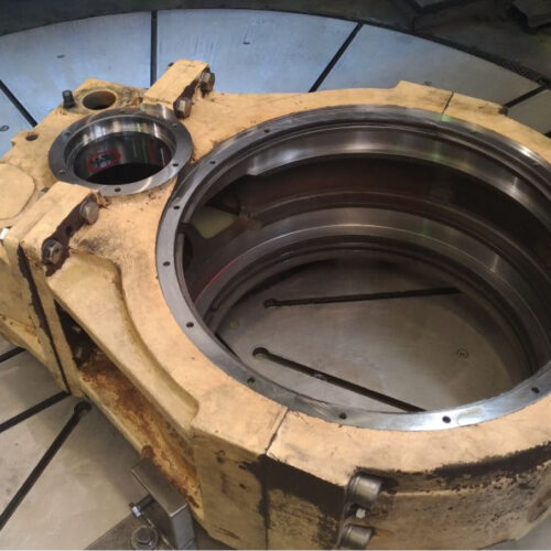 6-ex. of hole grinding on 2 different axes
