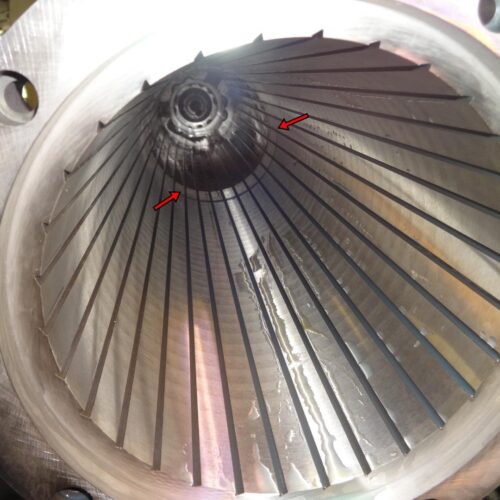 8-ex. of grinding internal hole L. 650 L. total piece 1,500