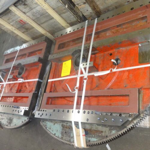 41-ex. grinding on vertical lathe carriages