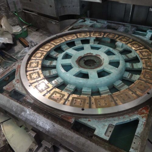 34-ex. of grinding on rotary table inner part