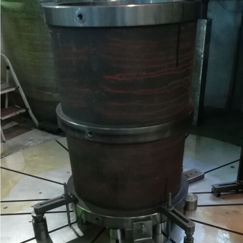 36-ex. grinding pad female with taper 130x800 Zeiss certified