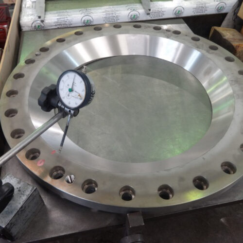 13-ex. of grinding on elliptical valve Ø 400